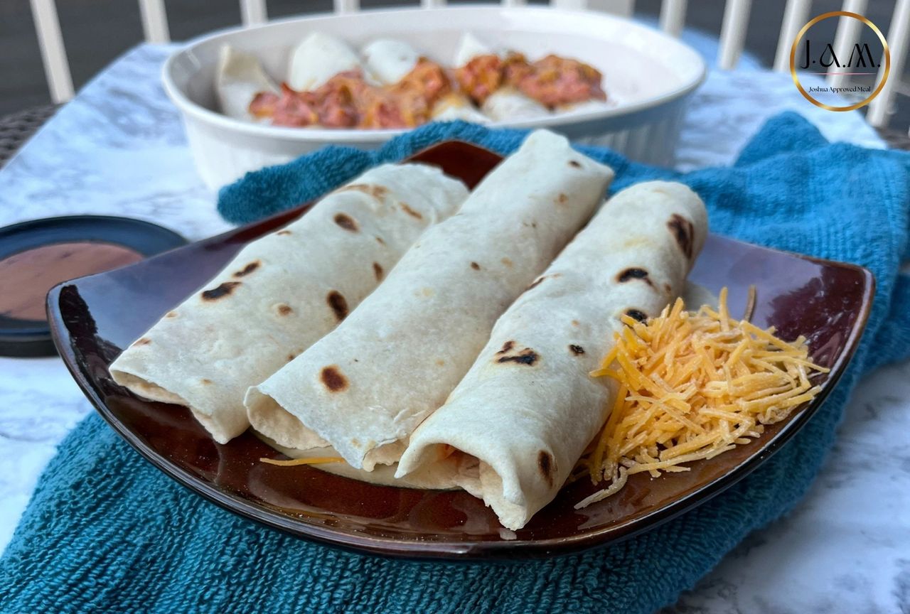 Easy Cheesy Chicken Enchiladas